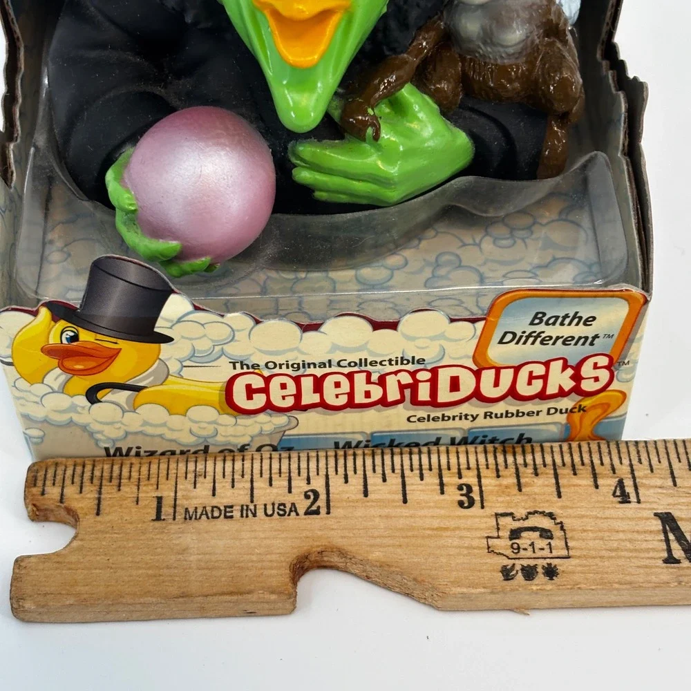 CelebriDucks Wizard of Oz Wicked Witch Rubber Duck NIB Collectible Limited Ed